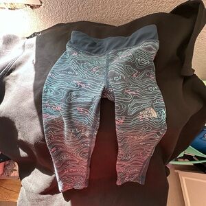 The North Face Kids' Leggings - Blue and Pink Pattern